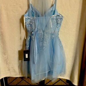 New with tags baby blue